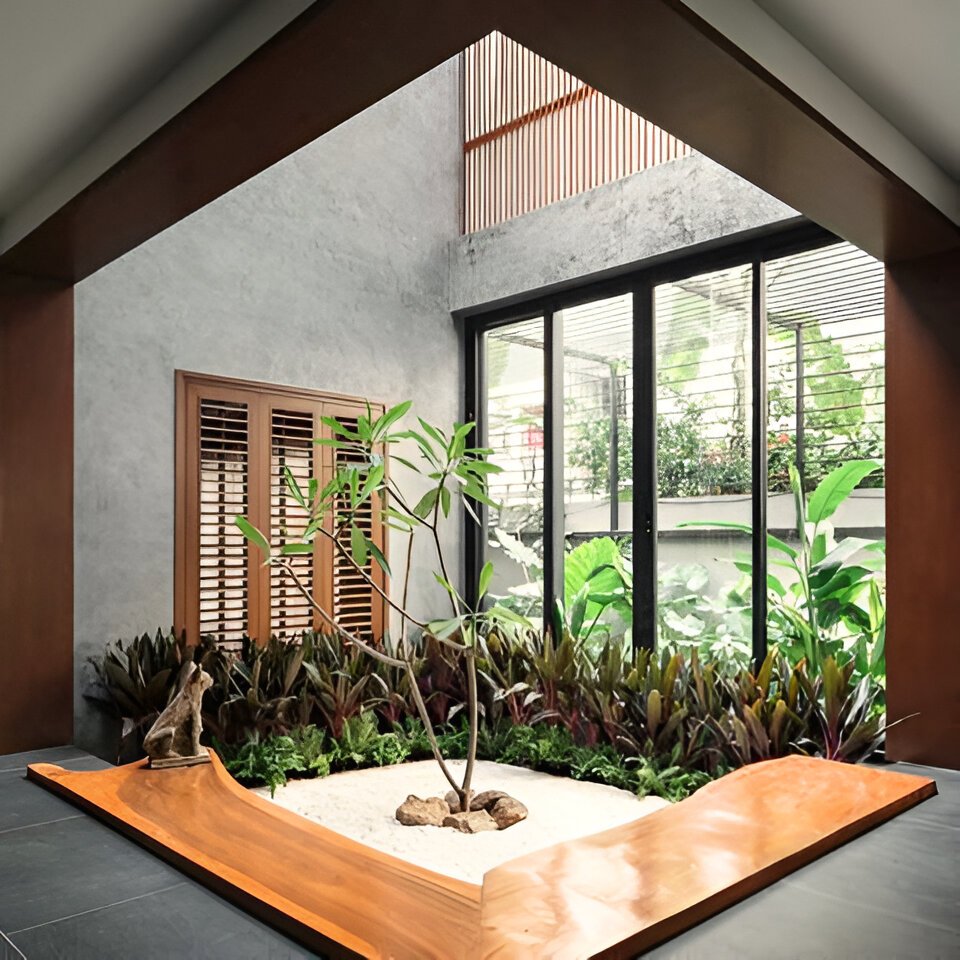 COURTYARD – NATURE GREEN IN YOUR HOME